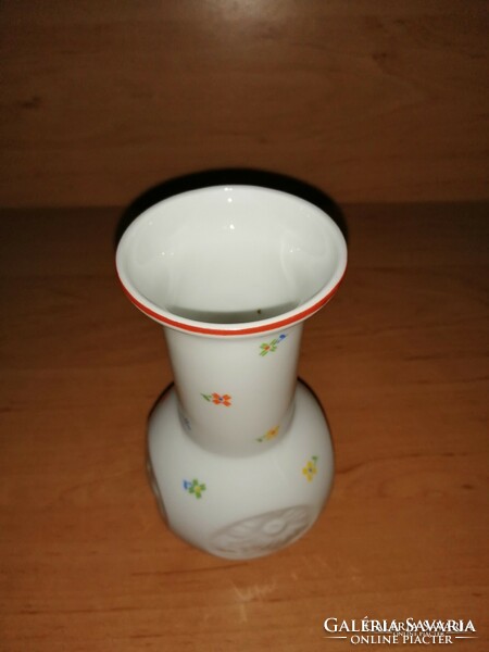 Antique zsolnay porcelain vase 14.5 cm (21 / d)