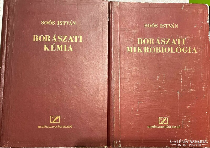 Borászati szakkönyvek - Borászati Mikrobiológia, Kémia (Soós) Borgazdaságtan