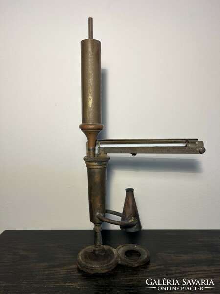 1922 Malligand system antique wine alcohol determination device.