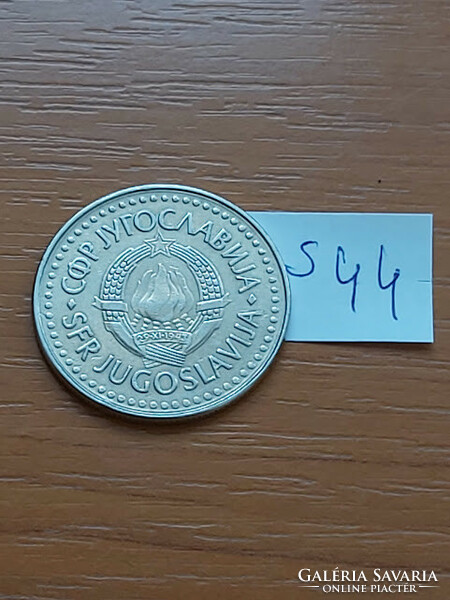 Yugoslavia 100 dinars 1987 copper-zinc-nickel s44