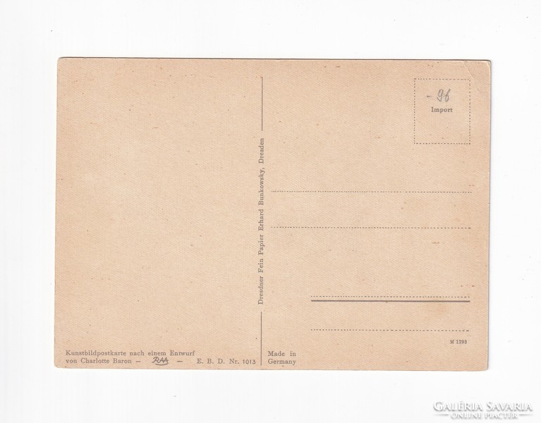 H:47 régi Üdvözlő képeslap postatiszta