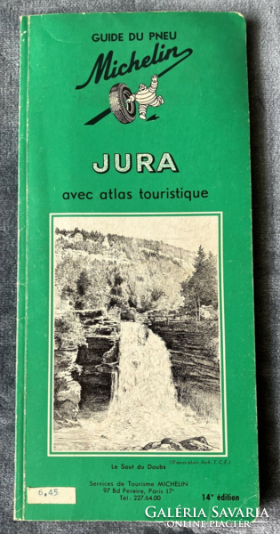 Michelin Jura 1965 - Zöld útikalauz
