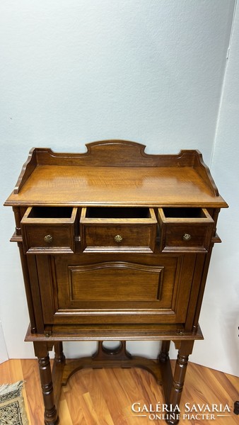 Antique style wooden writing desk