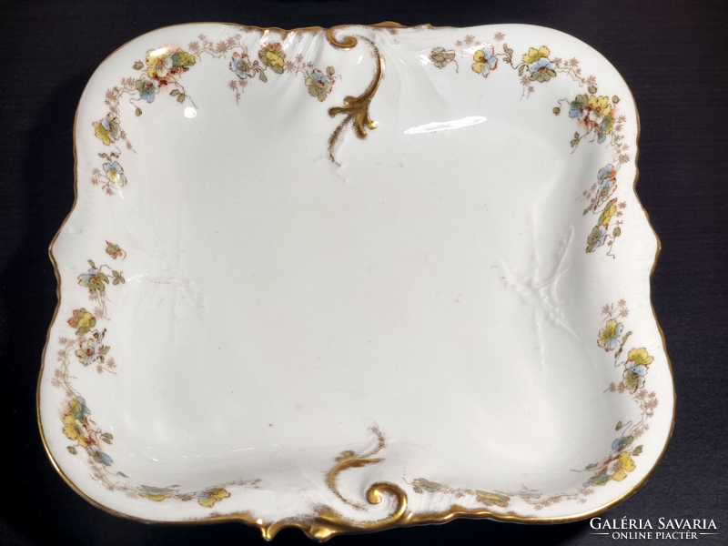 *Carlsbad porcelain tableware elements, carl knoll carlsbad with floral pattern sticker decor, xx. Szd first f