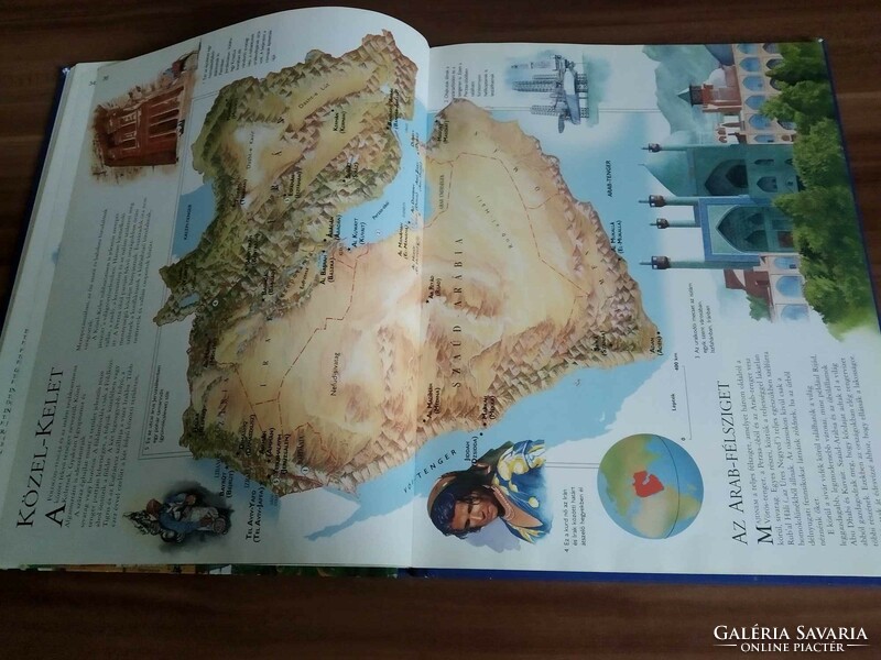 Capable world atlas for children, 1997