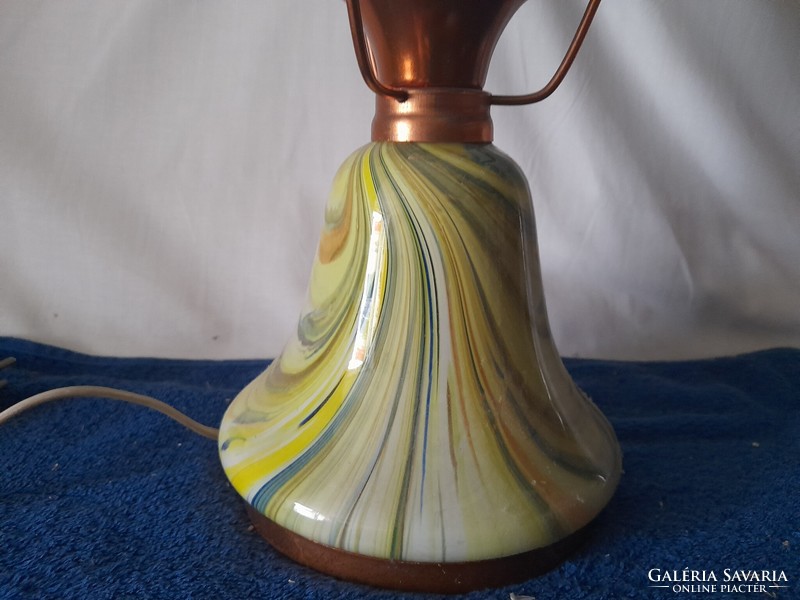 Gyönyörű Muránói üveg lámpa állítható fényerőséggel
