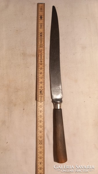 Old Solingen kitchen knife with angled handle