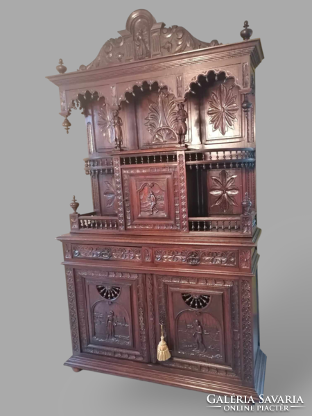 Neo-Renaissance Breton sideboard