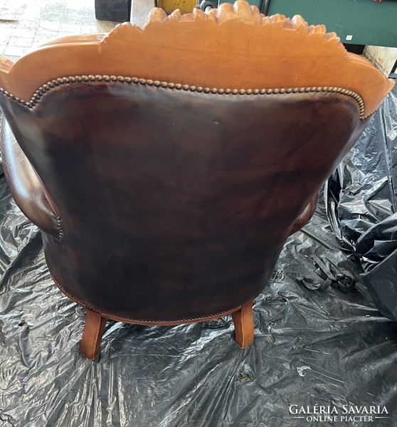 Chesterfield armchair