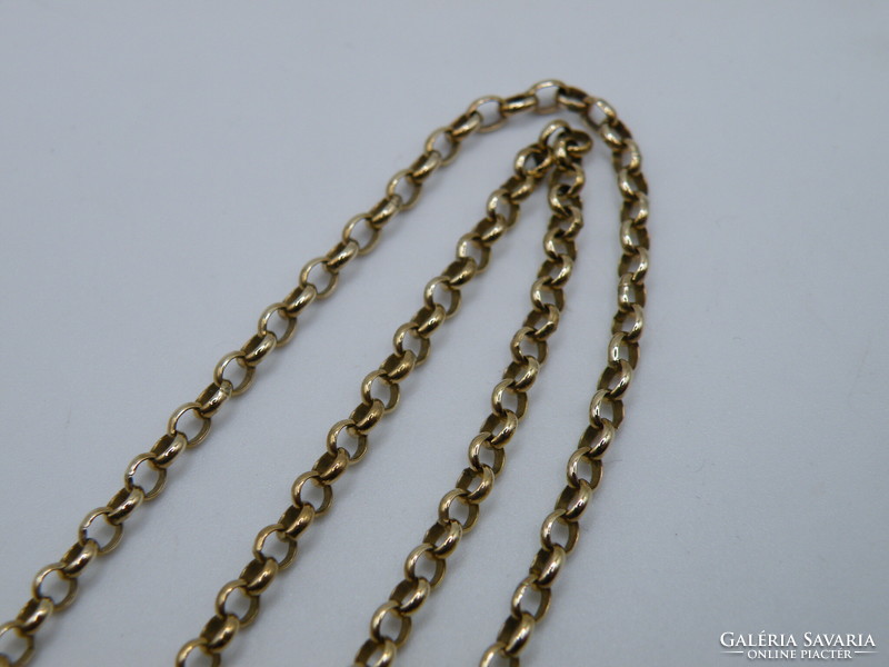Uk0302 9 carat gold necklace 60 cm