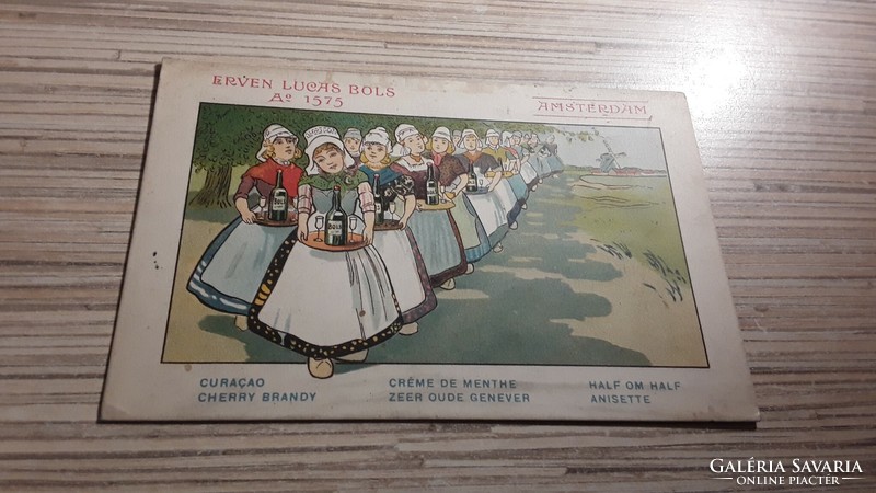 Antique greeting postcard.