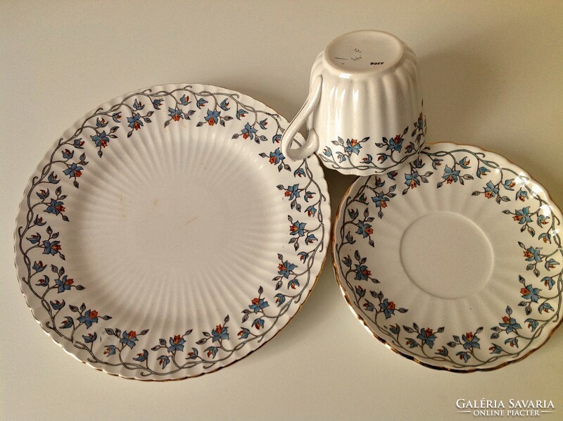 Sarreguemines faience breakfast set