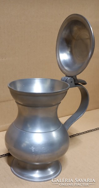 Solid pewter cup