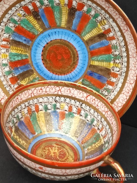 TAKITO 1920 Körüli "1000 Arc" Kínai Porcelán Csésze