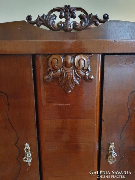 3 cabinets made in neo-baroque style