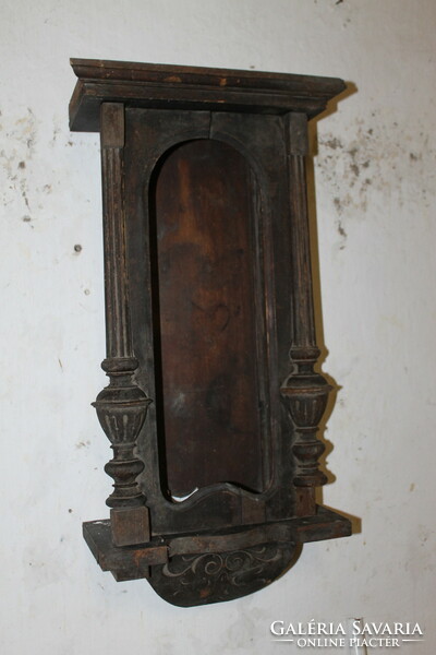 Antique old German wall clock case 961