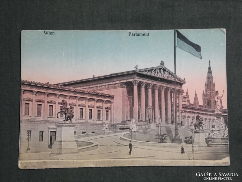 Postcard, Austria, Vienna, Vienna, Parliament