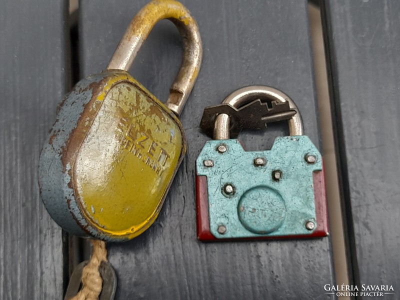 2 retro padlocks, all working