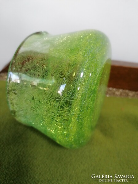 Karcagi fátyol üveg, zöld