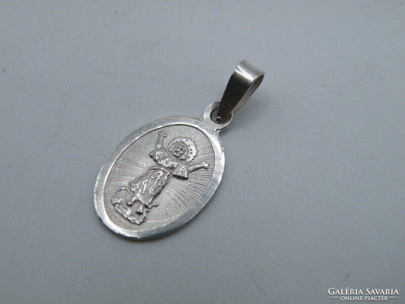 Uk00315 silver jesus pendant 925