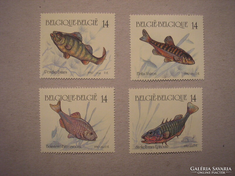 Belgium fauna, fish 1990