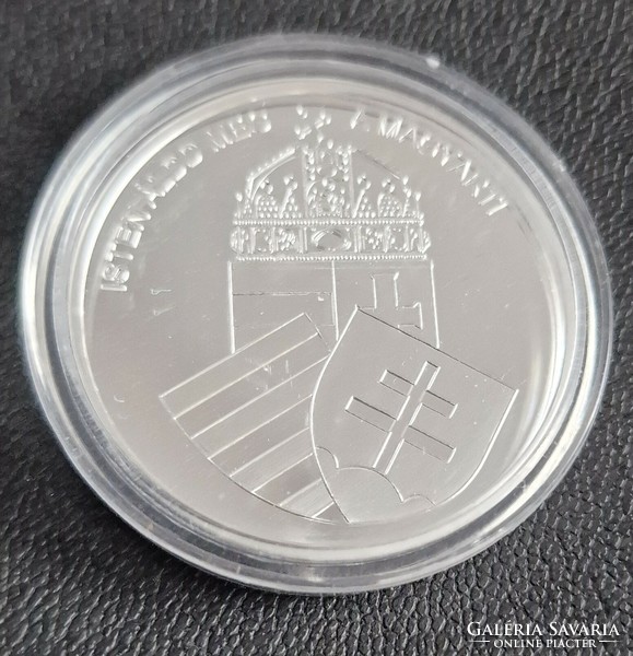 The greats of our nation King Matthias color silver (0.999) Coin, pp, in capsule, Hungarian coin distributor