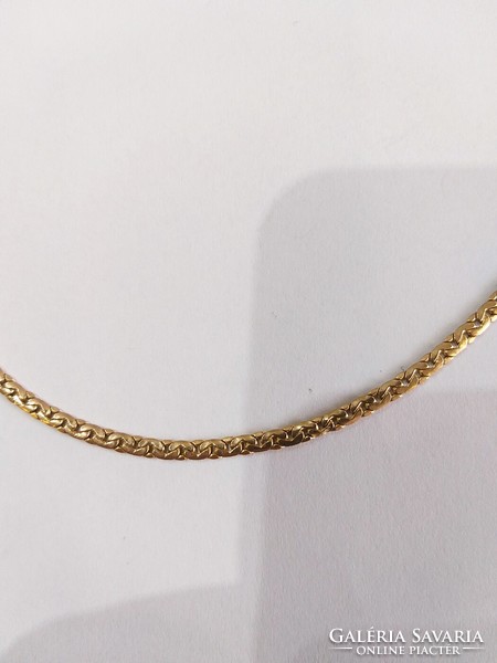 14K gold 4.07g cobra necklace (no.: 24/89.)
