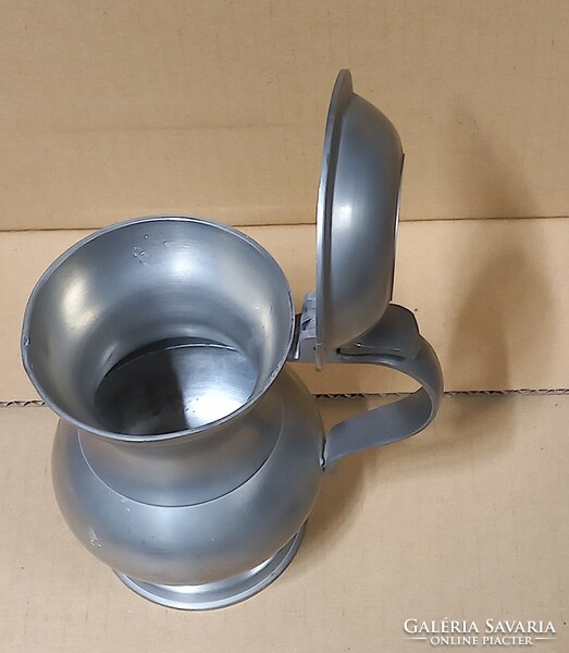 Solid pewter cup