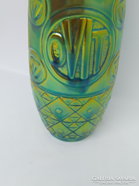 Zsolnay eozin vase ovit 1979