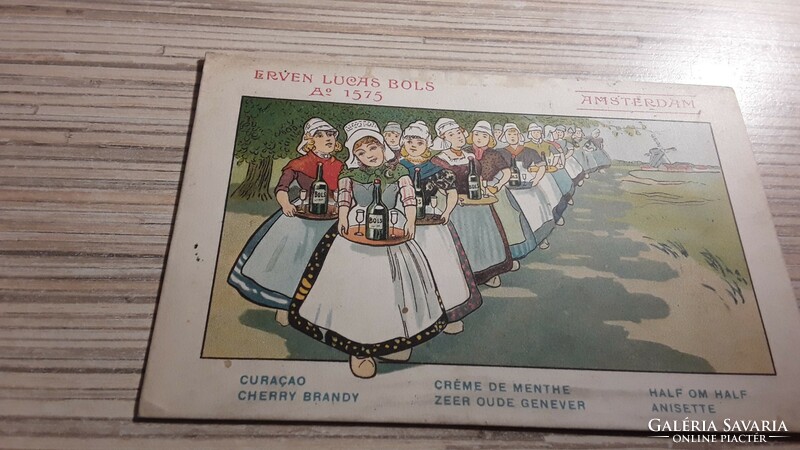 Antique greeting postcard.