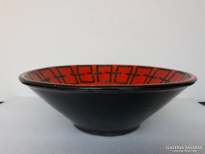 Retro pond head large ceramic bowl