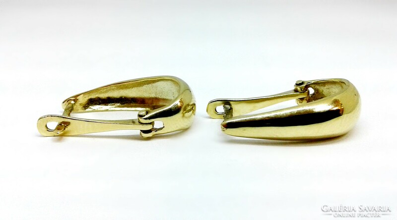 Modern gold earrings (zal-au124012)