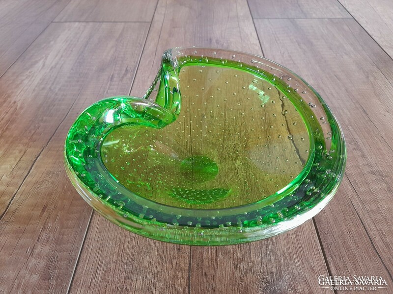 Old Finnish design glass bowl