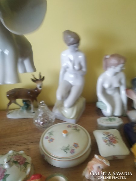 Sale! Action! Porcelain statue, bonbonnier, ornament for sale!