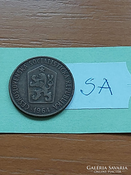 Czechoslovakia 50 haleru 1964 bronze sa
