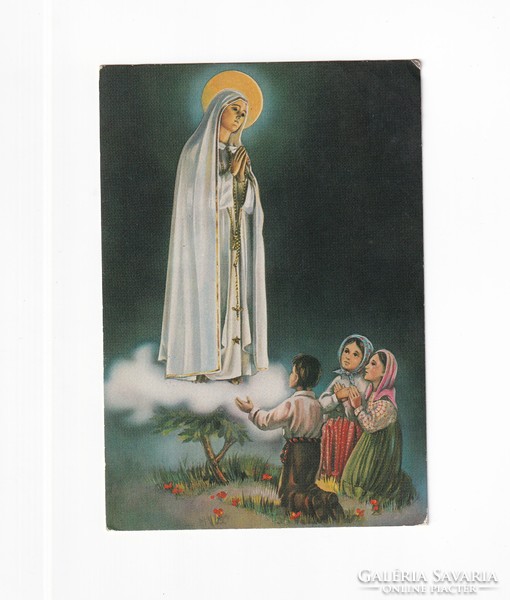 Hv: 90 religious antique greeting postcard postmarked 