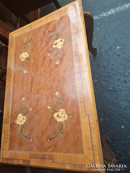Paraszt barokk intarziàs asztal!