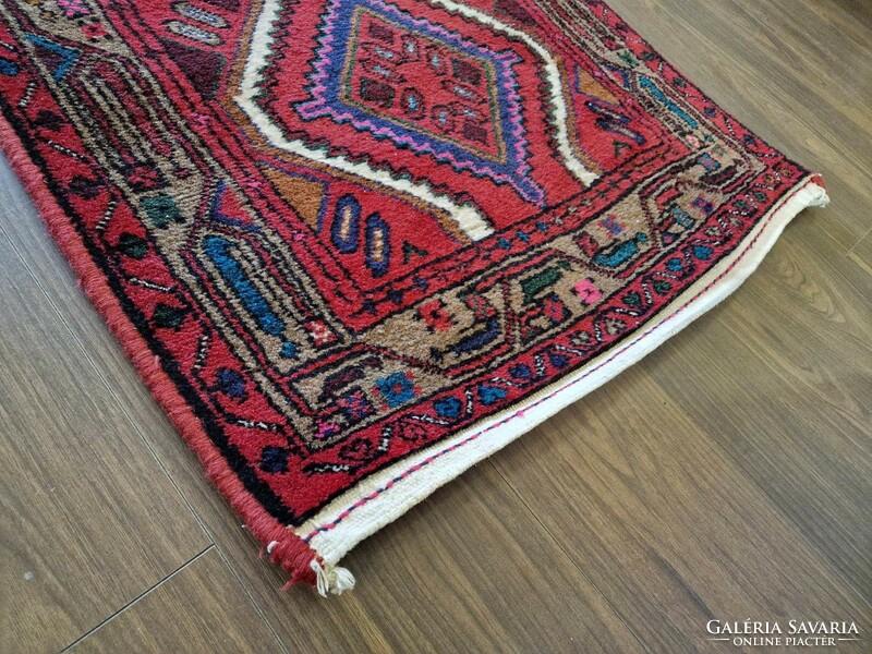 Iranian Nomad 81x305 hand-knotted wool Persian running rug mz_75