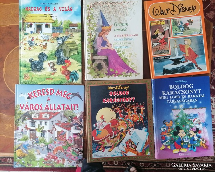 Storybook package 3 Walt Disney and 3 other beautiful children's books