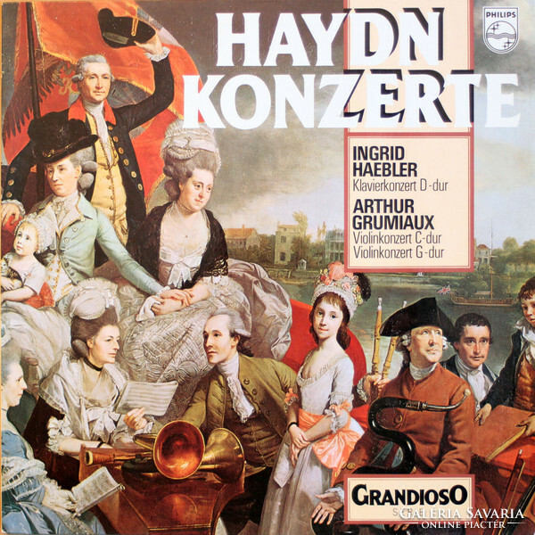 Ingrid Haebler, Arthur Grumiaux - Haydn Konzerte (LP, Comp, RE)