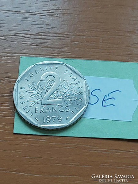 France 2 francs 1979 nickel se