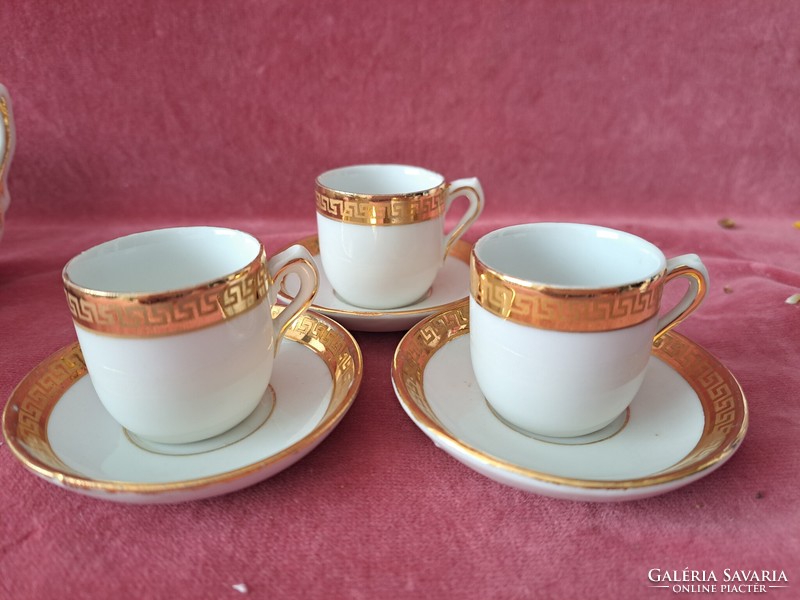 Baby-sized porcelain tea set