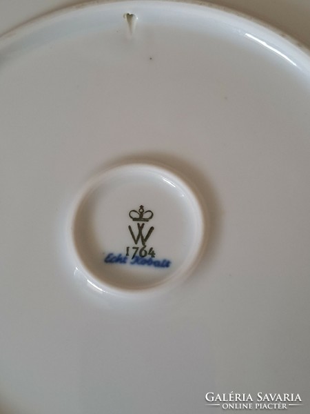 Wallendorf Echt Kobalt porcelán falitányér / falidísz