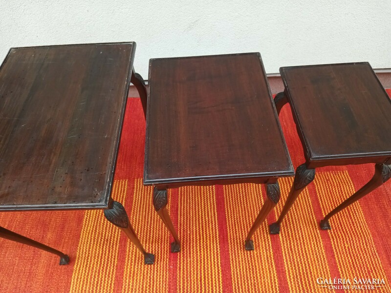 Neobaroque collapsible table service table set of 3 pcs. Negotiable!