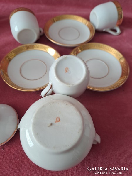 Baby-sized porcelain tea set