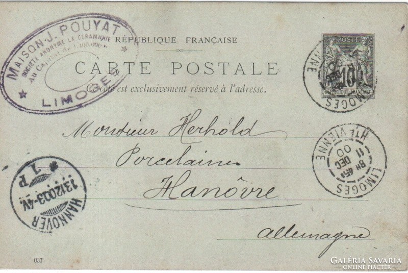 Fare tickets, envelopes 0060 (French) mi p 7 EUR 3.00