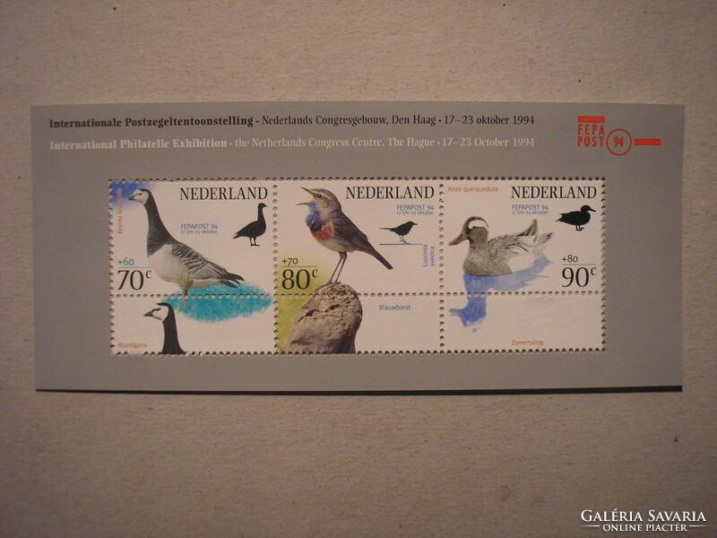 Hollandia-Fauna, Madarak blokk 1994