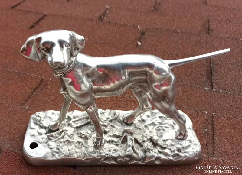 Aluminum retriever - dog statue