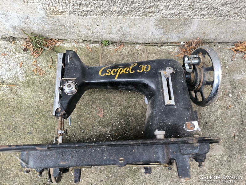 Antique Csepel sewing machine heavy weight movie theater prop for additional decoration purpose