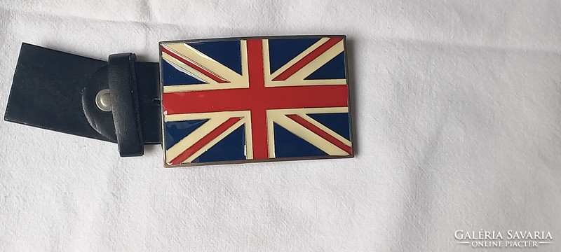 Belt Buckle English Flag